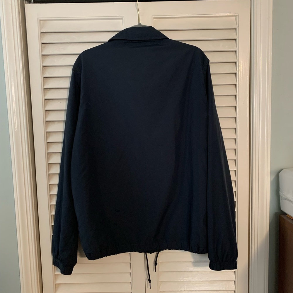 Volcom Button Up Coaches Style Jacket - Navy - image 4